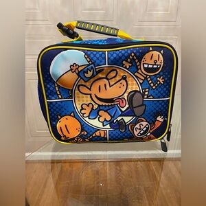 Dog Man Comic Thermal Insulated Lunch Bag Doggy Cartoon Portable Bag Container